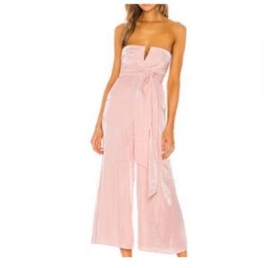 Majorelle Naomi pink jumpsuit size small in excellent condition
